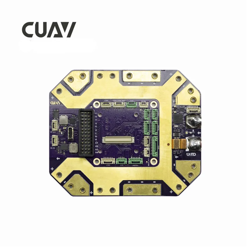 

Cuav Can PDB Precise Power Supply FC Carrier Board High Current Multifunctional Power Distribution Board RC Fixed Wing Parts