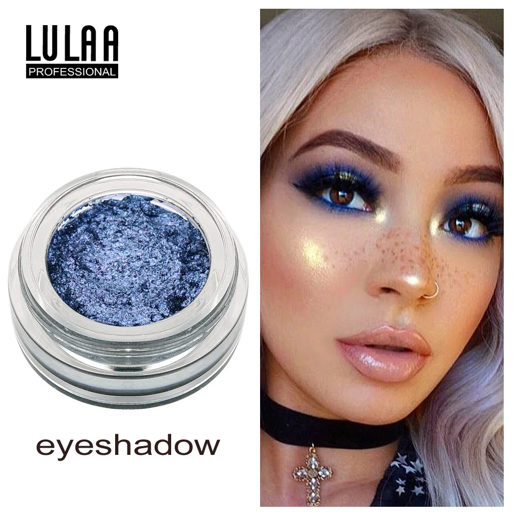 

New hot monochrome high gloss liquid eye shadow glitter eye shadow makeup