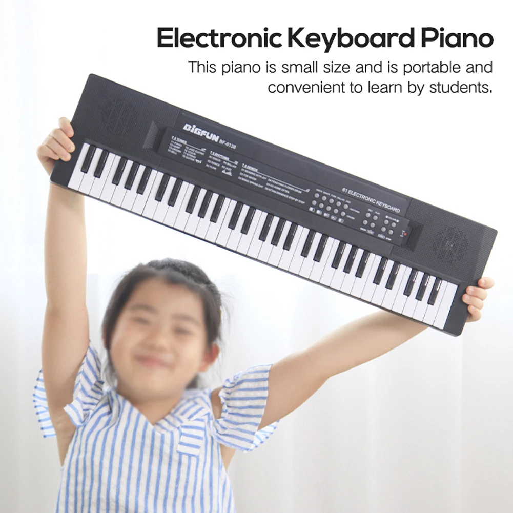 Clavier De Piano De 24 Touches Pour Enfants, Jouets D'instruments De  Musique Éducatifs Portables Et Multifonctionnels, Cadeaux D'anniversaire  Pour Les