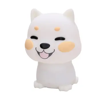 

Creative silicone night light USB charging children's bedroom bedside eye with sleeping lights fun pat