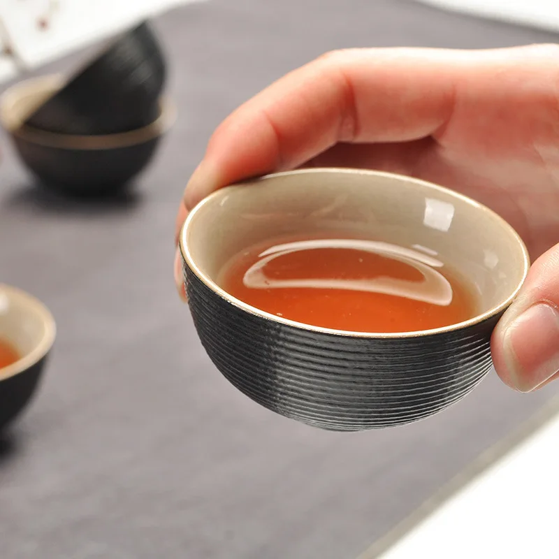 Chinese Kung Fu Ceramic Teapot Cup Coffee Cup Gift Travel Portable Tea Set very suitable for use in