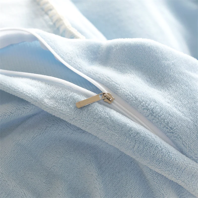 Quilt Duvet Cover Bed Linen Fitted Sheet Pillowcases 4Pcs Thick Velvet Fleece Love Towel Embroidery Princess Bedding Set 29 Ha3d71c50d60344899bc3d0504b39e0f4z