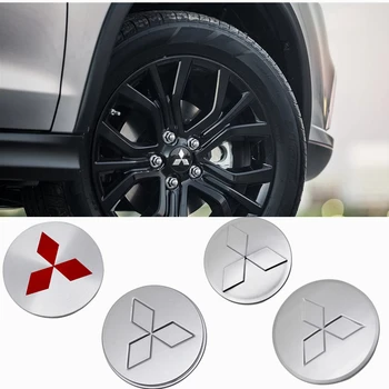 

4pcs/set Car Wheel Center Hub Caps Cover For Mitsubishi ASX Ralliart Outlander Lancer Pajero Eclipse Galant Hubcaps Accessories