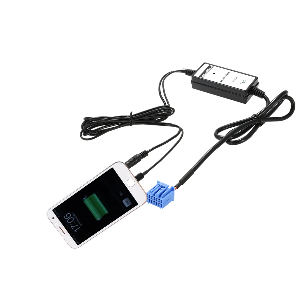 KKMOON 3,5 мм Автомобильный Aux аудио MP3 Интерфейс адаптер для Honda Accura Accord Civic USB зарядные аксессуары для iPhone5s 6 6s 6plus
