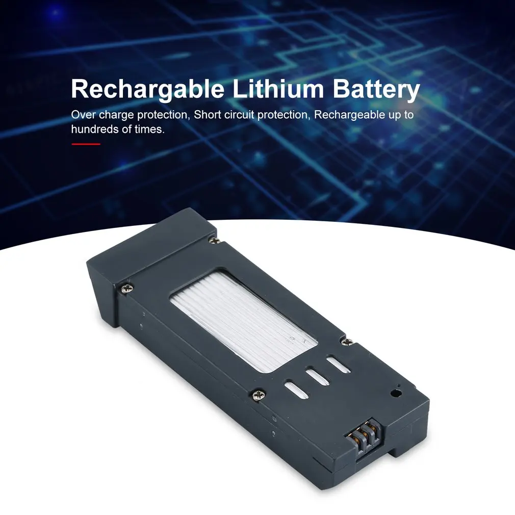 

Rechargable Lithium / Li-po Battery for LX808 Folding Four-axis Aircraft Upgrade Set RC Drone Battery Model Aircraft Battery