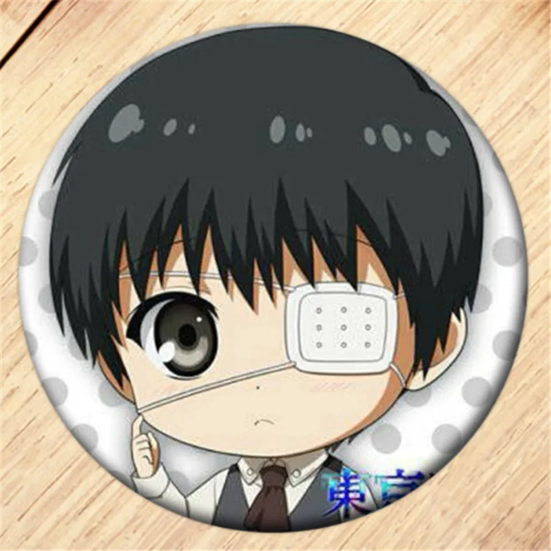 Anime Tokyo Ghoul Brooch Pin Badge Accessories For Clothes Backpack Decoration Children's gift B037