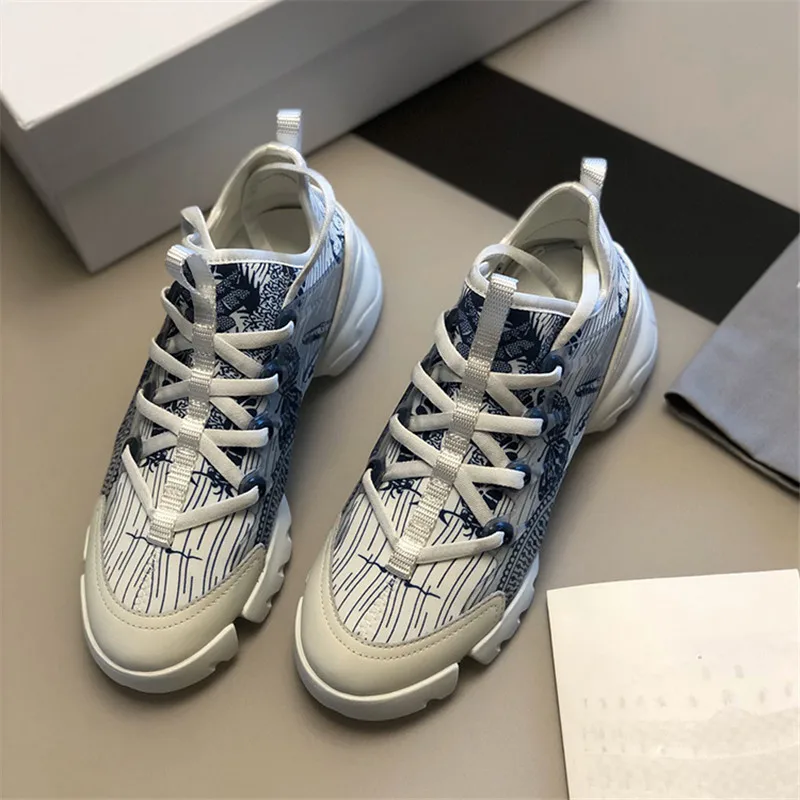 Женские кроссовки; scarpe donna; женская обувь; смешанные цвета; chaussures femme; модная женская обувь на толстой подошве; Zapatillas Flower - Цвет: AS SHOW