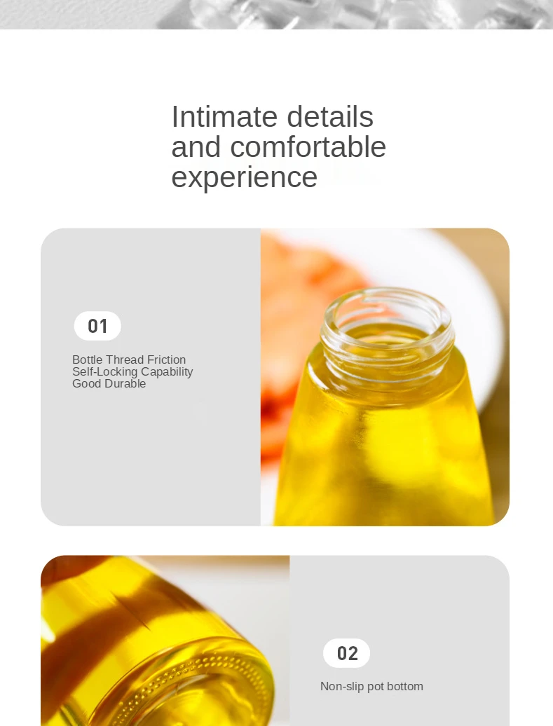 Push-Type Fuel Injector Seasoning Bottle Dust-Proof and Oil-Control Large-Caliber Barbecue Sprayer Olive Oil Spray Bottle