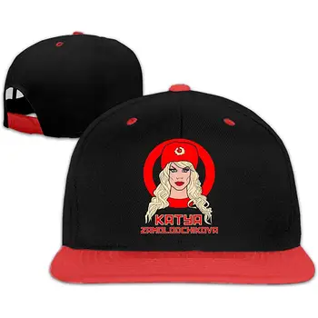 

BudSoto Katya Zamolodchikova Unisex Adjustable Hat Stylish Hip Hop Baseball Cap Red