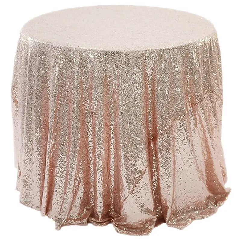 1Pcs High Quality Sequin Tablecloth Glitter Table Cloth For Wedding Decoration Party Banquet Home Decor