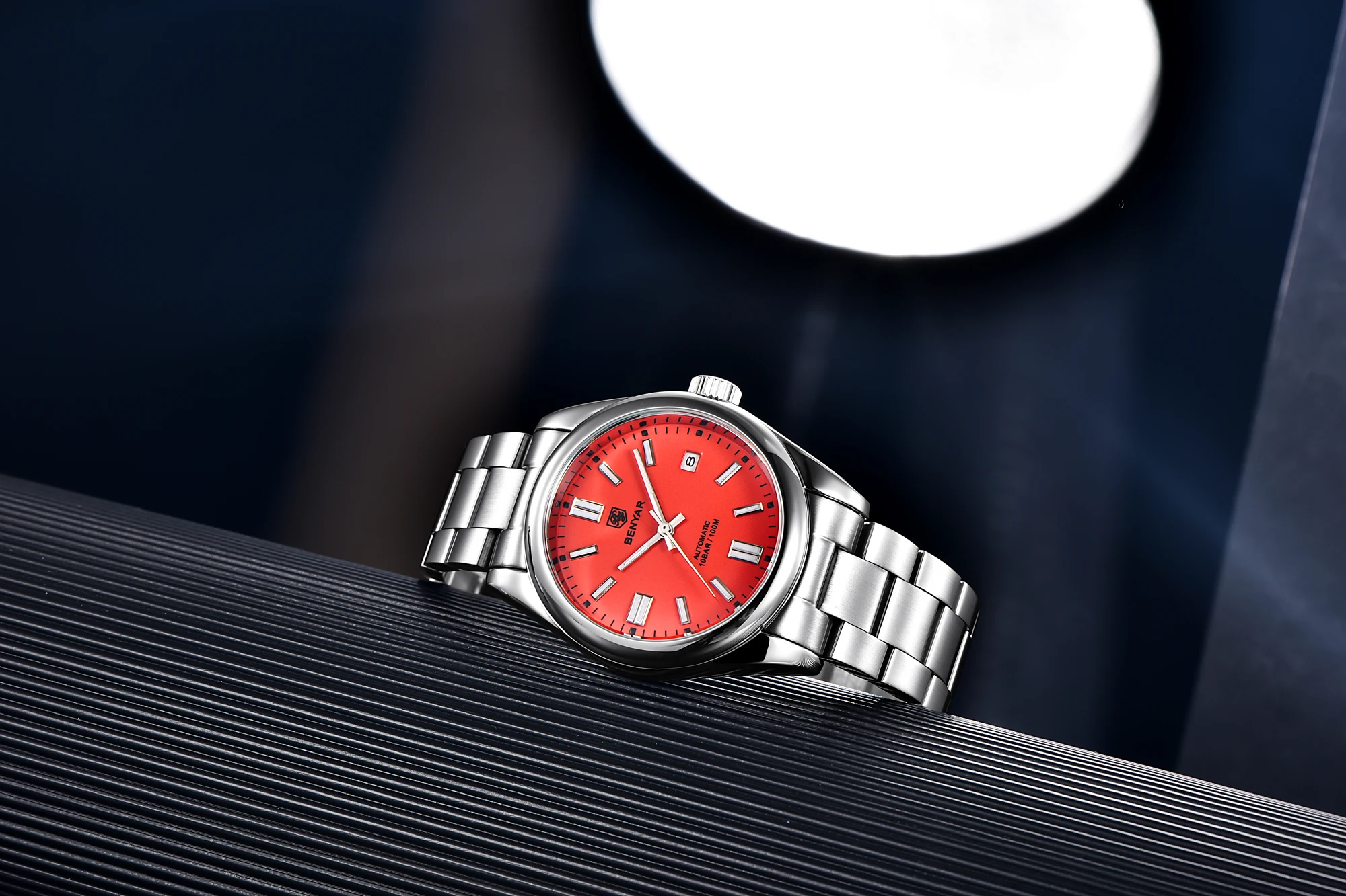 2021 New BENYAR 39MM Men's Watches Mechancial Watch Men Luxury Automatic watch for men Stainless steel Waterproof Clock Man