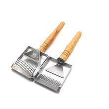 3 шт. Пчеловодство мёда откапывание пчела скребок резак Деревянная Ручка Вилка соты резка пчелы инструменты поставки apculture