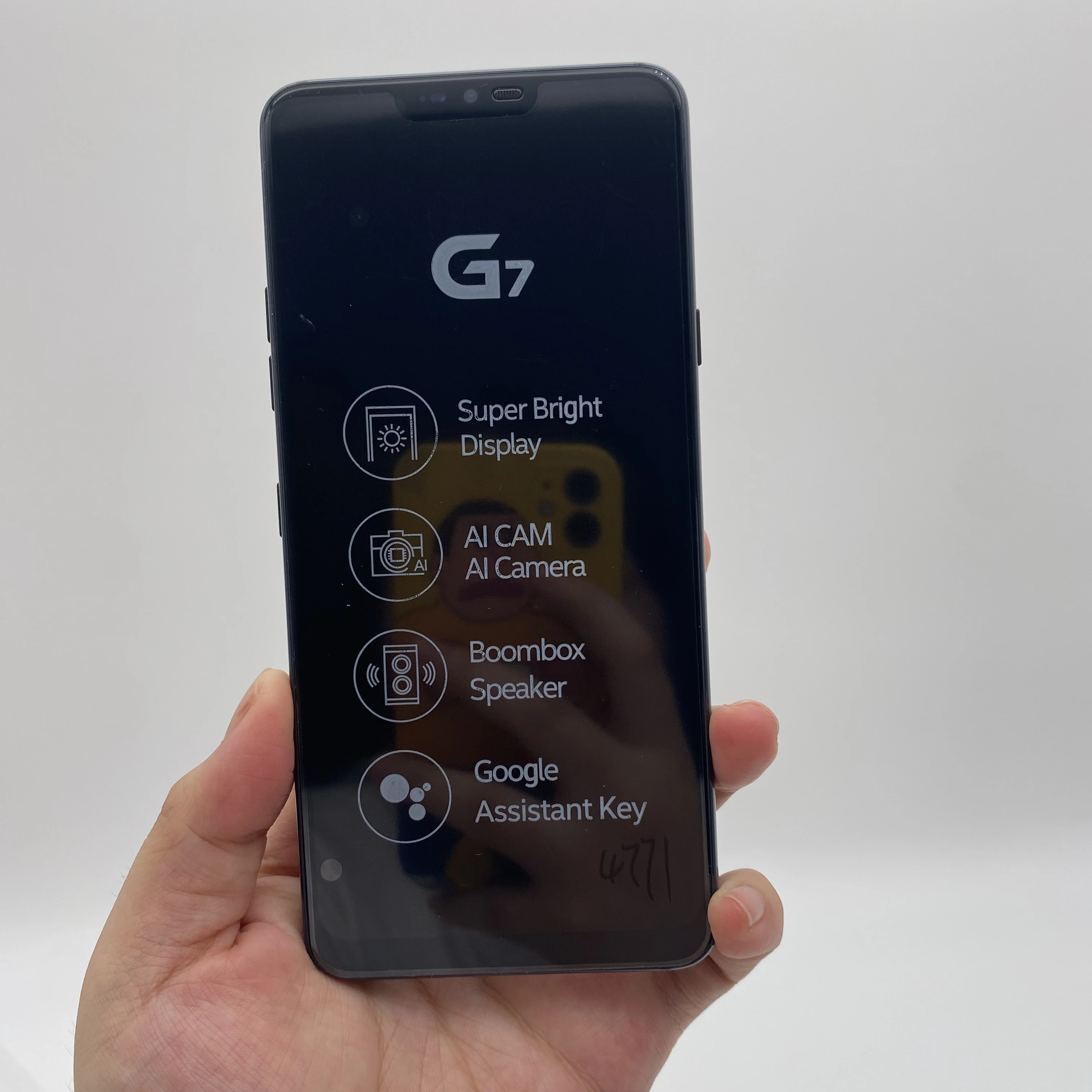 Original Unlocked LG G7 ThinQ Single Sim 4GB RAM+64GB Octa