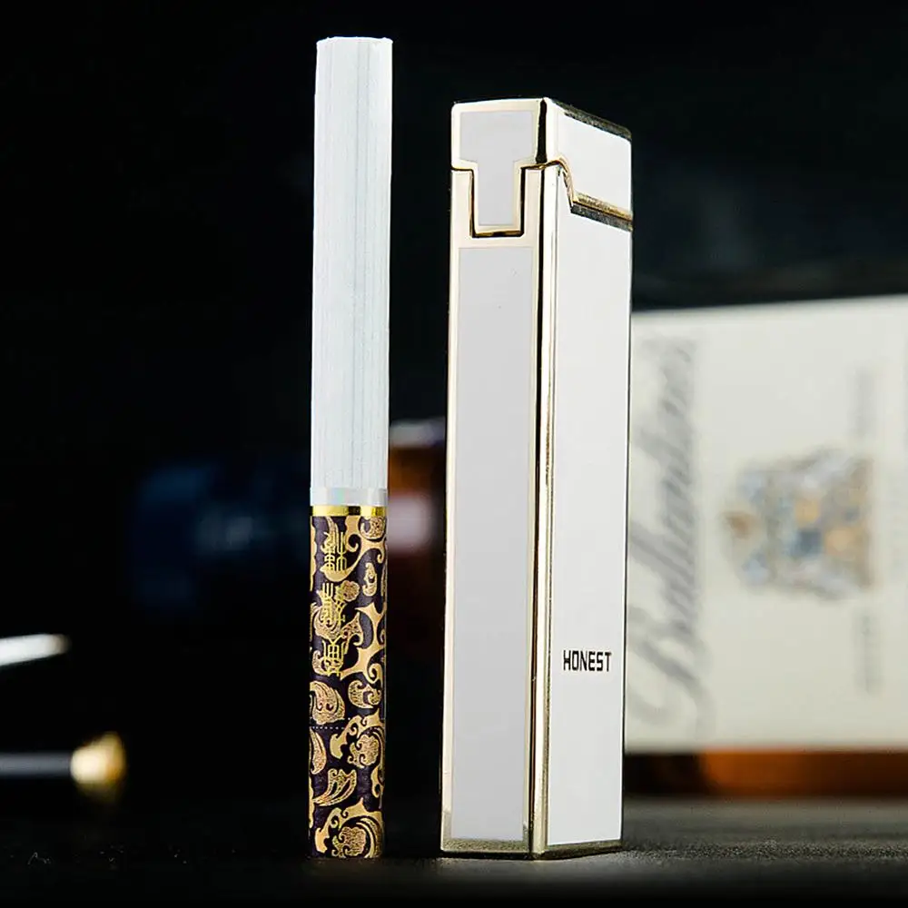 Usb зарядка ветрозащитная Зажигалка Одиночная дуга встряхнуть гравитационный датчик переключатель мини мода ультра-тонкий удобный высококачественный креативный