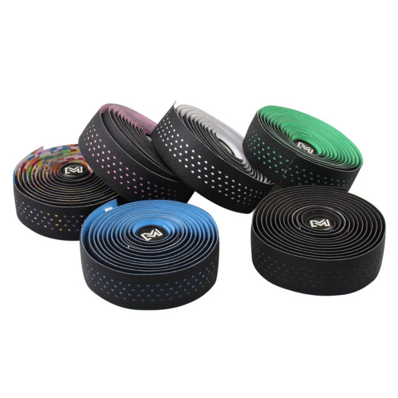 Best 2.1M Roll 30 MM Width Bicycle Tape Mountain Road Bike Camouflage Belt Handlebar Bar Tape Wrap Non slip With Hole 2019