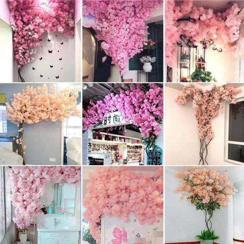東京激安 人工桜の木 造花 結婚式の装飾 家と屋外の装飾 直輸入正規品 Www Ecocoinlaundry Jp