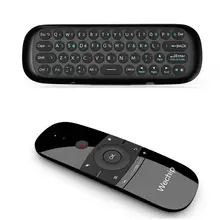 W1 2,4G заряжаемая Bluetooth клавиатура и мышь для ноутбука Smart tv Box PC беспроводной контроллер воздушной мыши