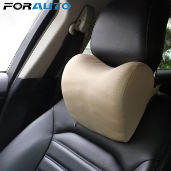 

FORAUTO 1PCS Neck Protection Head Safety Support Pad for Seat Chair In Auto Car Headrest Neck Pillow Auto Head Rest Cushion