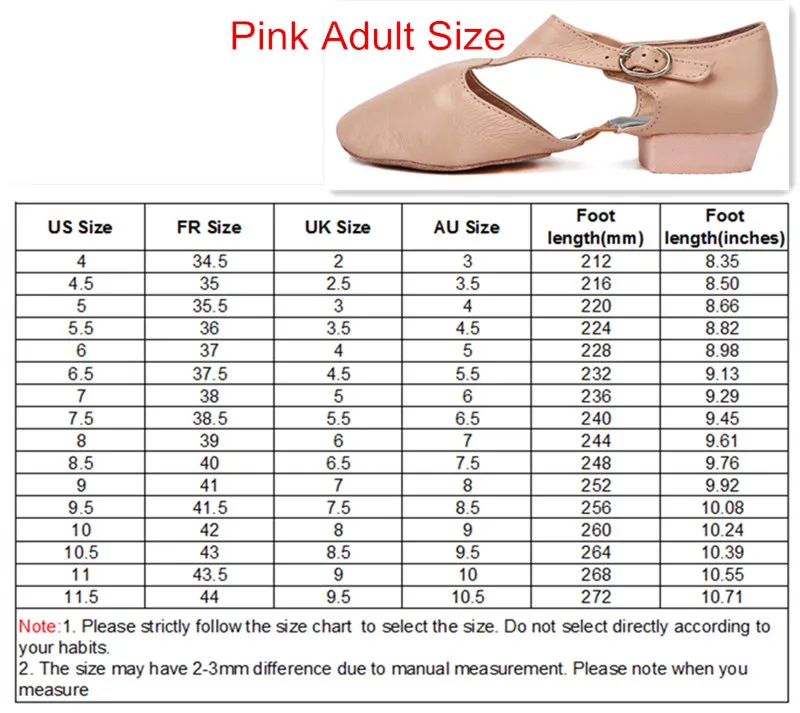 Pink Adult size Черные, коричневые, розовые, белые туфли из натуральной кожи для детей, взрослых, учителя, профессиональные сандалии, китайские женские джазовые танцевальные босоножки - Цвет: Pink Adult size
