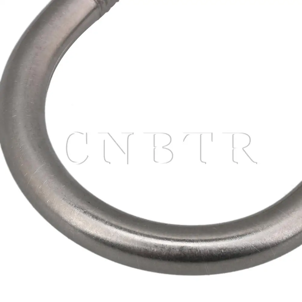CNBTR 2 шт. M8 40 мм ID нержавеющая сталь u-болты для трубы держатель с пластиной