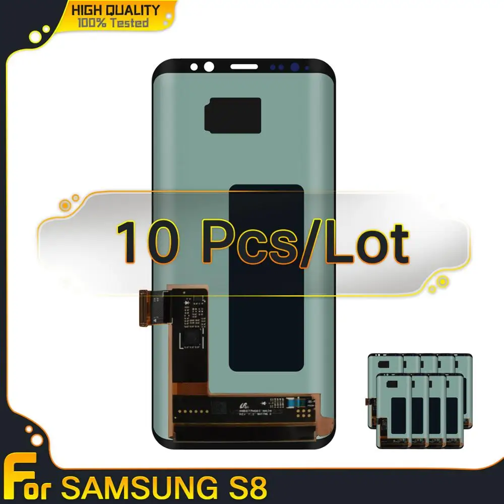 In Stock Good Quality Display S8 LCD for SAMSUNG Galaxy G950 G950F Touch Screen Digitizer Assembly | Мобильные телефоны и