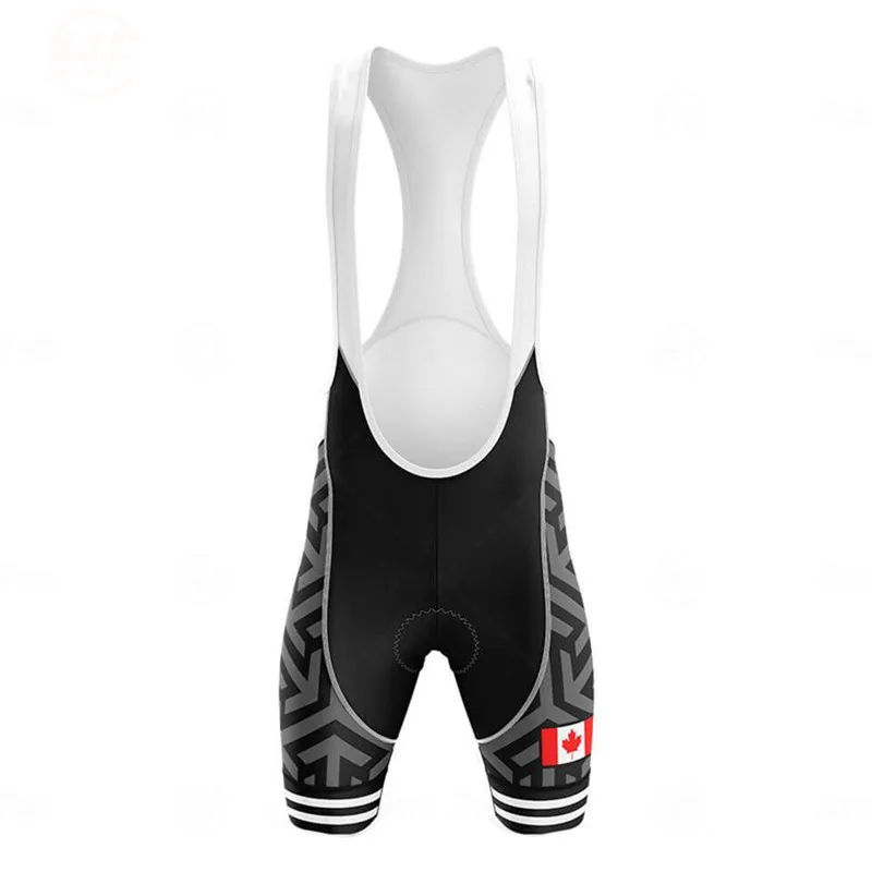 Spain Mountain Bike Professional Team Shorts Summer Road Bike 19D Rubber Pad White Cycling Bib Mens Ciclismo Masculino