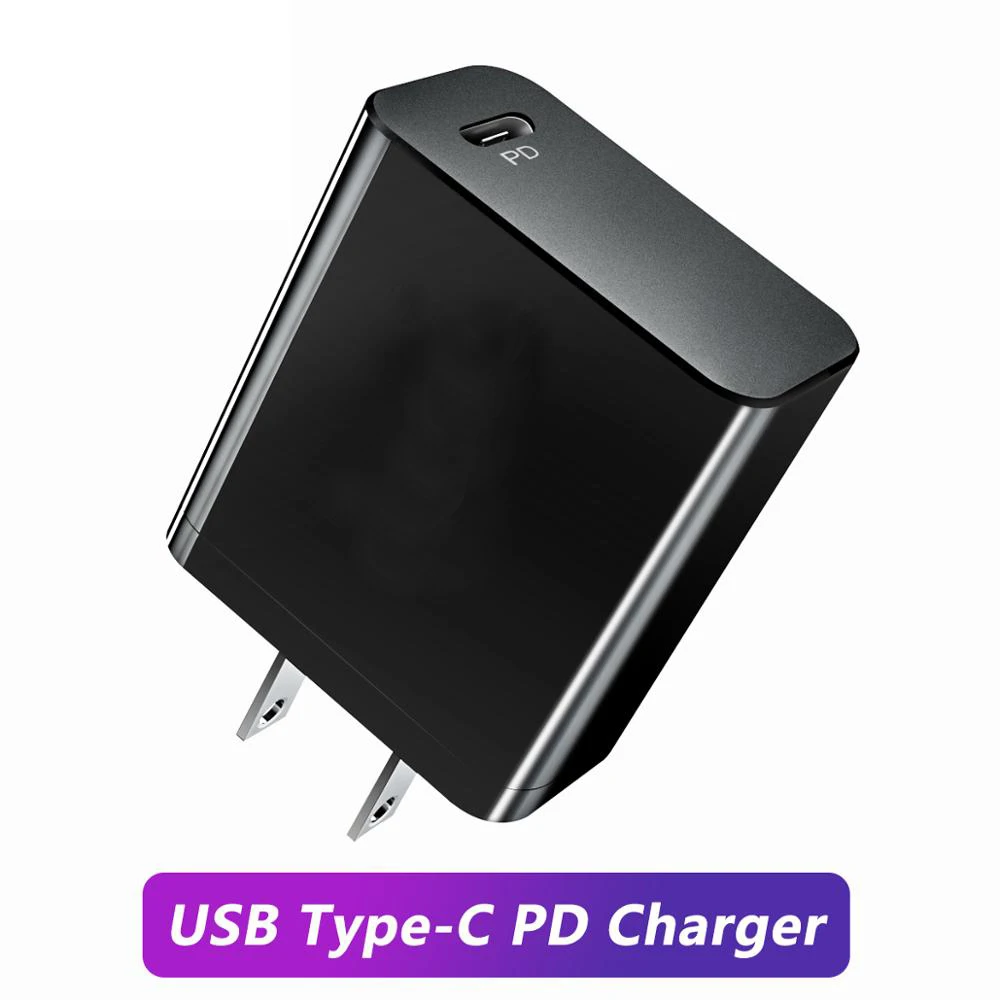 ANMONE 30 Вт Быстрая зарядка PD type C USB зарядное устройство USB C порт адаптер настенный Портативный США штекер Адаптер для мобильных телефонов и планшетов - Тип штекера: Type C Charger