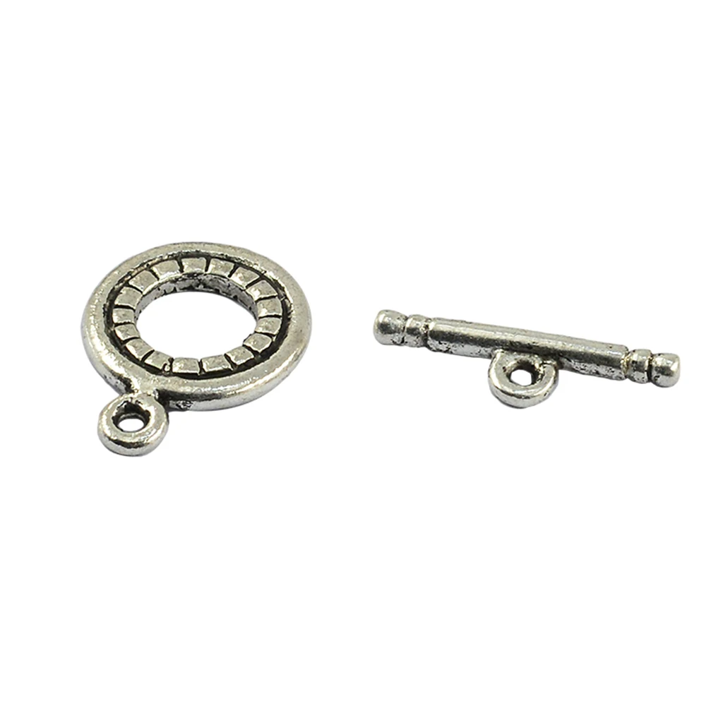 20 Sets Alloy OT Toggle Clasps Jewelry Making Findings Necklace Connectors