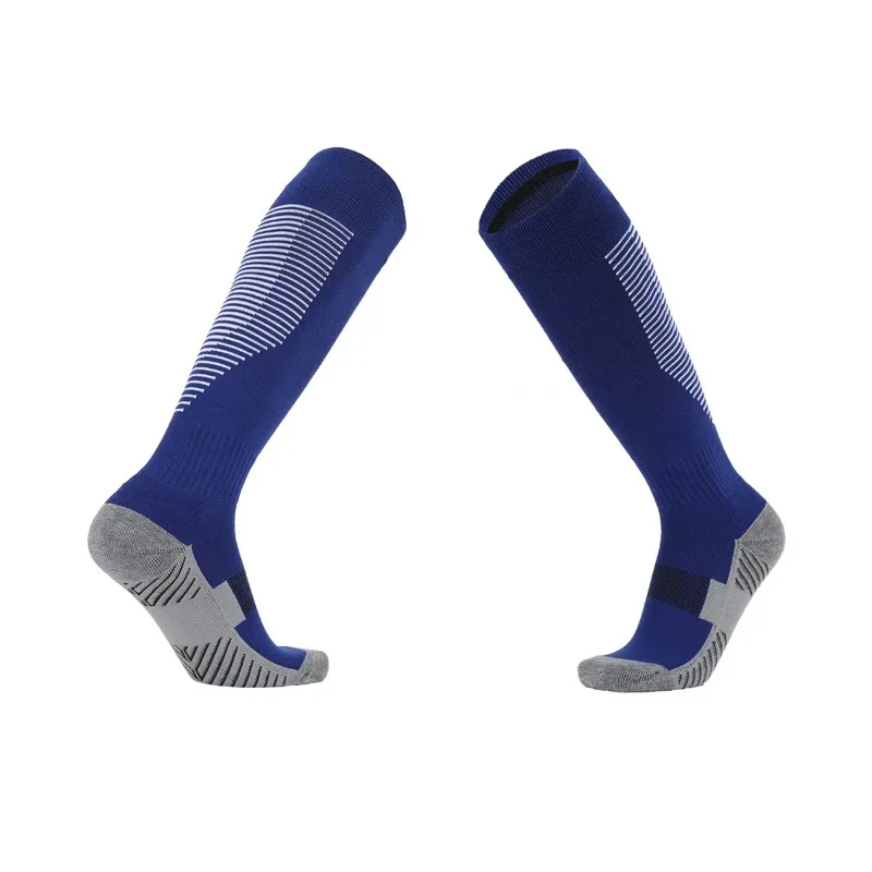 

Thick Towel Bottom Children Football Socks Long Tube Over Knee Adult Sports Socks Sweat-absorbent Non-slip Football Socks
