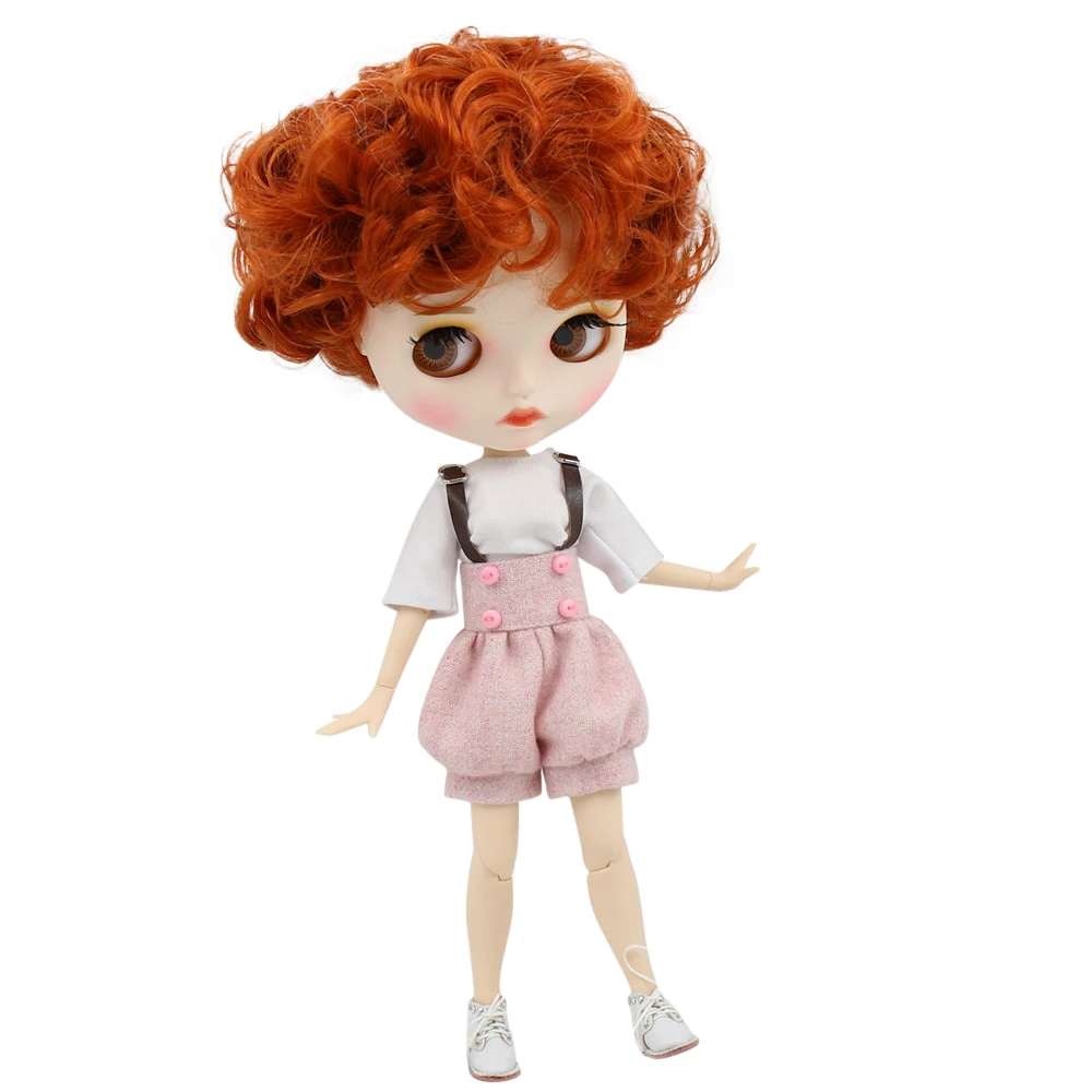 Ледяная фабрика blyth Кукла № BL340 30 см Индивидуальная голая кукла с матовым лицом темная кожа шарнир тело для 1/6 BJD обувь для кукол