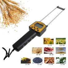 Capteur intelligent d'affichage à cristaux liquides de mètre d'humidité de Grain avec la sonde pour le maïs