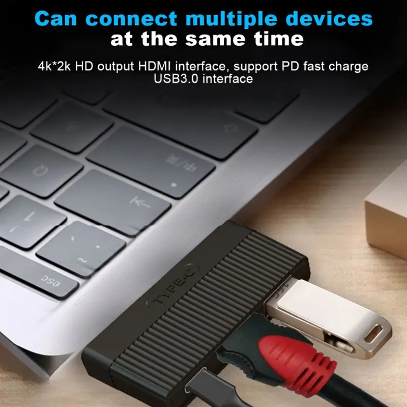 5Ggb высокая скорость эффективность Тип C к HDMI PD USB 3,0 4K HD адаптер конвертер