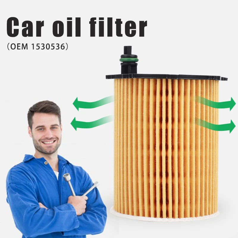 Oil Filter Stable Automotive Vehicle 1254385 1530536 Good Quality