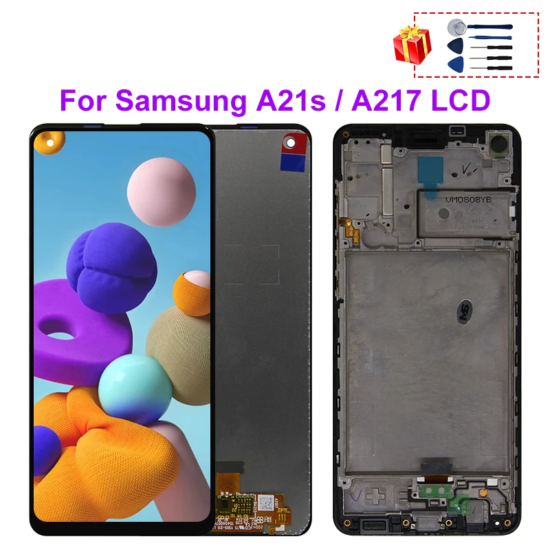 6 5 &quotоригинал для Samsung Galaxy A21S дисплей A217F A217 LCD сенсорный экран дигитайзер A217F/DS