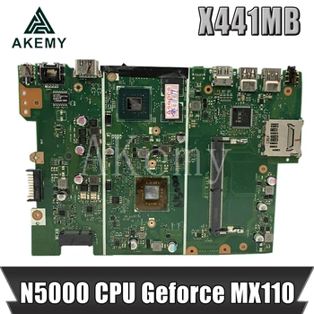 

Akemy For Asus X441 X441M X441MB Laotop Mainboard X441MB Motherboard with N5000 CPU Geforce Geforce MX110