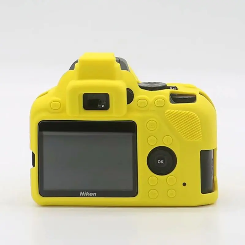 Износостойкий мягкий силиконовый защитный чехол для камеры Сумка для Nikon D3500 резиновый чехол Аксессуары для камеры