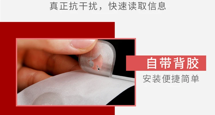100PCS 25mm NFC transparent Stickers Protocol 13.56MHz ISO14443A Universal Label RFID Tags NFC Phones NFC Tag Badges Wet Inlay