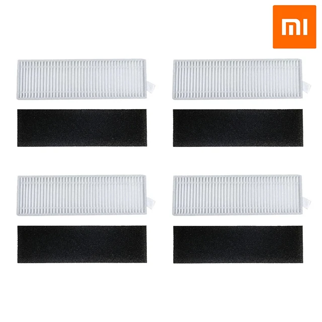 Xiaomi Vacuum Cleaner Robotic Mijia G1 MJSTG1 Water Tank Dust Box Parts Robot Dustbin Box with Filter Accessroies 4pcs Filter