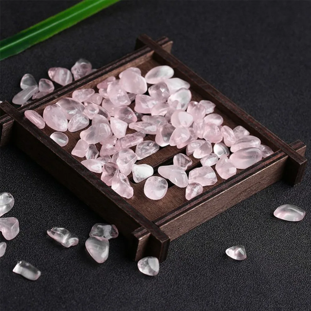 rose quartz crystal tumbled stones (1)
