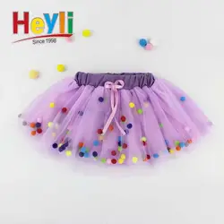 2019 хит продаж, детская цветная пушистая бальная юбка балетная юбка для девочек, газовая бальная юбка-пачка
