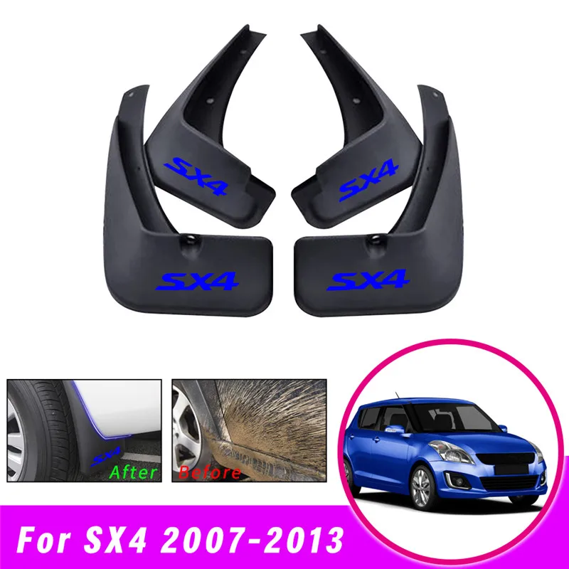 Брызговик для автомобиля Suzuki SX4 2007-2013 хэтчбек кроссовер всплеск брызговика для брызговики