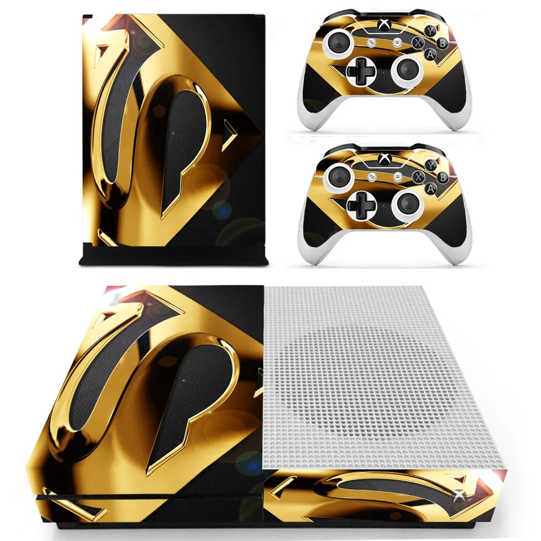 Наклейка с суперменом для Xbox One S консоль и контроллеры для Xbox One Slim Skins виниловая наклейка s