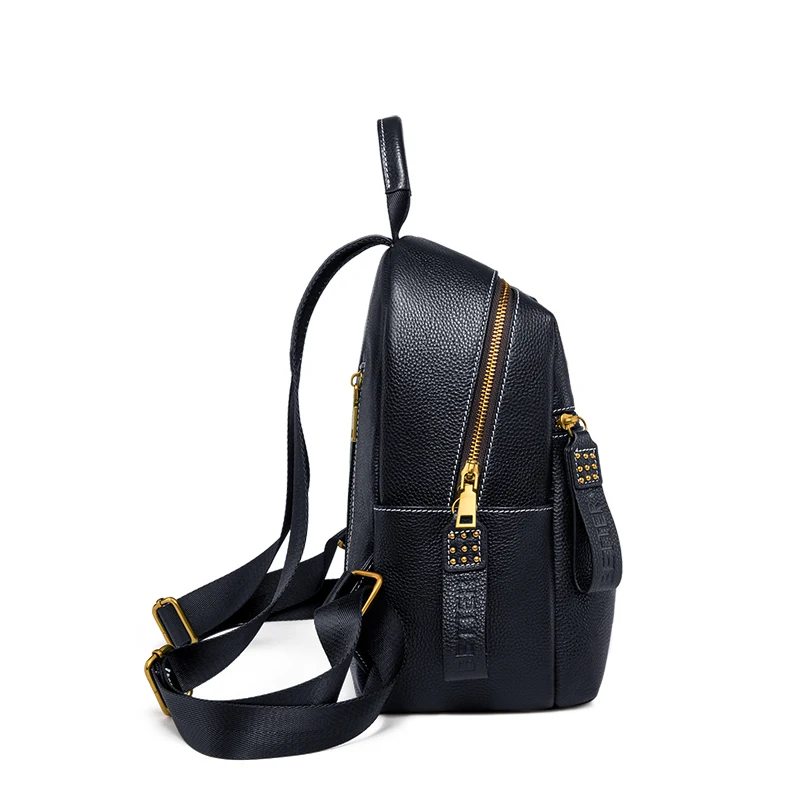 ZOOLER Top Sell Genuine leather Backpack Women Real Leather Travel Bags Style Backpack Soft Skin Female School Girl  Bags MY113 5