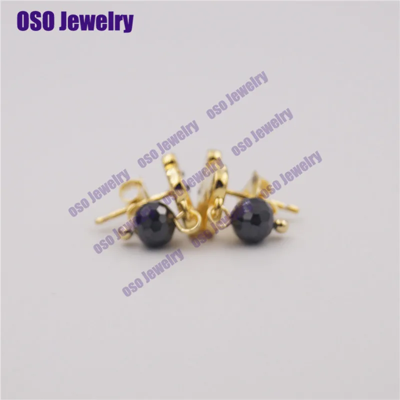 Pendientes plata de ley 925 mujer серебряные 925 серьги-гвоздики для женщин, хорошее ювелирное изделие - Цвет камня: 12mm 415903540