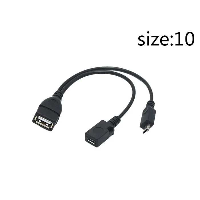 10 шт. type-C Мужской к USB Женский OTG адаптер конвертер кабель для Android смартфон планшет OD889
