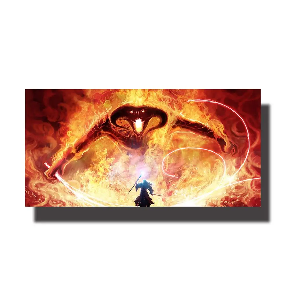 Холст картины на стену Фильм Властелин колец характер живопись, HD печать 1 шт. плакат прикроватная гостиная домашний декор Фреска