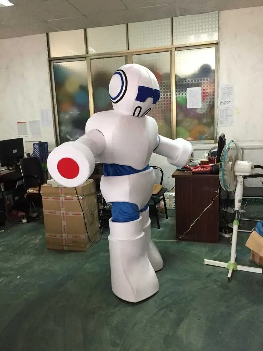 Костюм Робота-талисмана, костюмы для косплея, вечерние костюмы для игр, одежда, рекламная акция, карнавал, Хэллоуин, Рождество, для взрослых