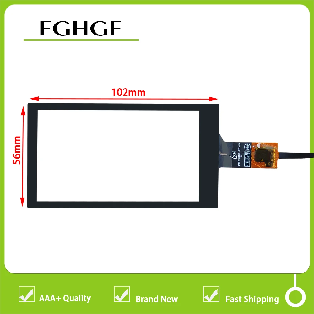 New 7 inch 6wire GT615 Touch Screen Panel For LXH-TPC0037-667-V5 102*56mm Car GPS Navigation | Компьютеры и офис