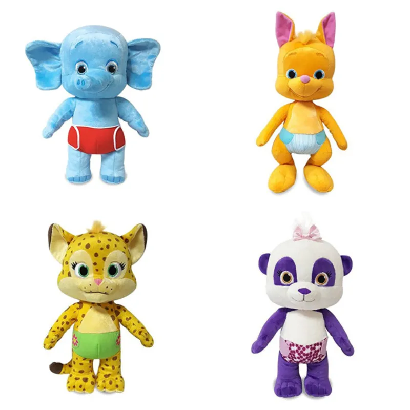 Snap Toys Word Party 7 Plush Baby Animals 5 Lulu Bailey Franny Kip for sale online 