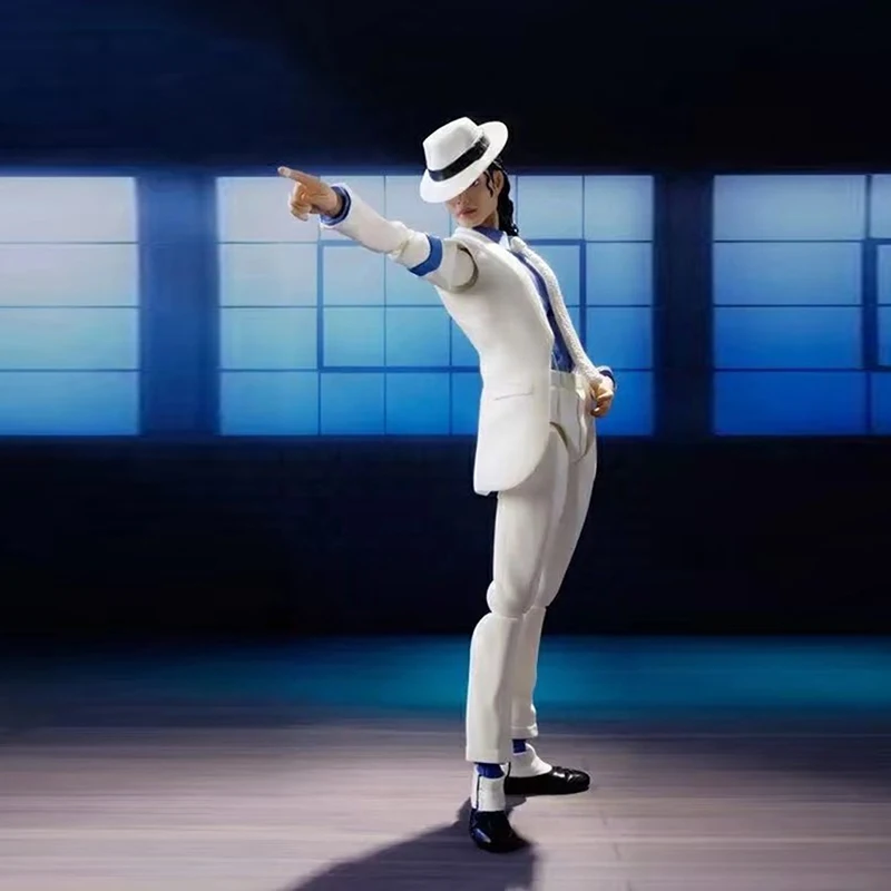 14 см SHF Michael Jackson Smooth Criminal Moonwalk антигравитационная фигурка модель игрушки кукла